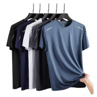 Camiseta Masculina CHRLCK Para Corrida, Secagem Rápida, Respirável - Importação na Aliexpress