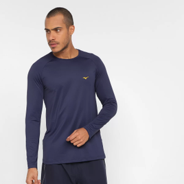 Camiseta Mizuno Pro UV Manga Longa - Masculina na Zattini