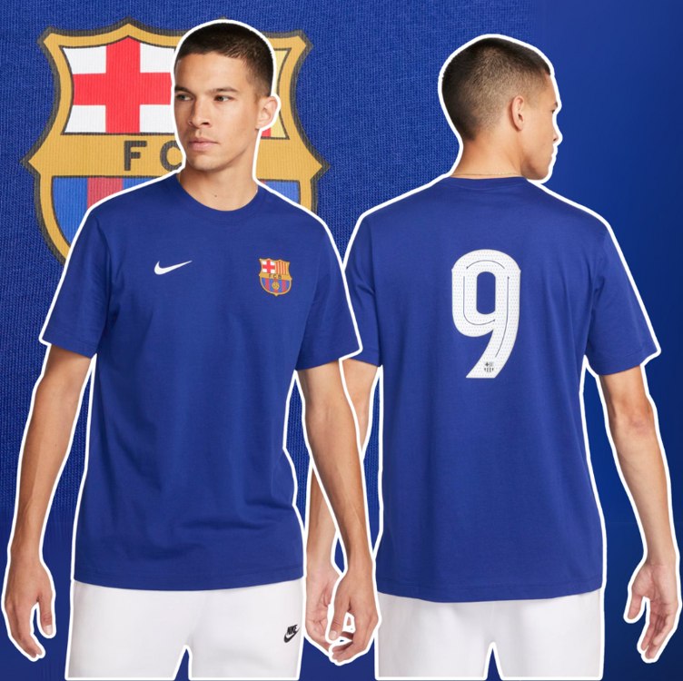 Camiseta Nike Barcelona Masculina na Nike