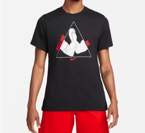 Camiseta Nike Dri-FIT Humor Masculina – Preto+Branco na Netshoes