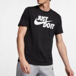 Camiseta Nike Sportswear Just Do It Preta na Dafiti