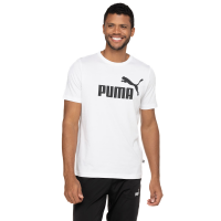 Camiseta Puma Manga Curta Essentials Logo Tee - Masculina na Centauro