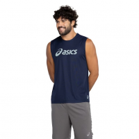 Camiseta Regata Masculina ASICS Logo Standard na Centauro