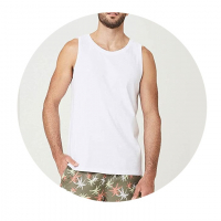 Camiseta Regata Regular World, Hering, Masculino na Amazon