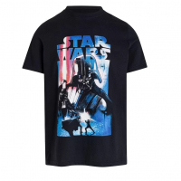 Camiseta Regular Em Meia Malha Com Estampa Darth Vader na Lojas Renner