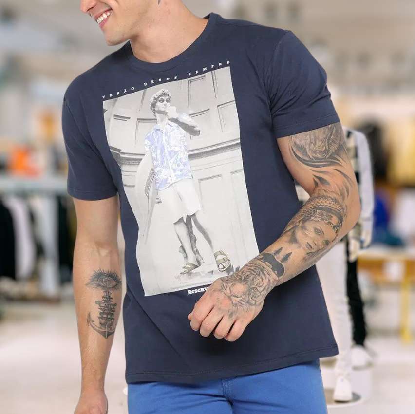 Camiseta Reserva Desde Sempre Masculina na Magazine Luiza