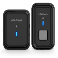 Campainha Sem Fio Com Bateria CIB 101 Preto Intelbras na Amazon