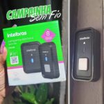 Campainha Sem Fio Com Bateria CIB 101 Preto Intelbras na Amazon