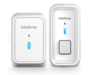 Campainha Sem Fio com Bateria Intelbras CIB 101 Branco na Amazon