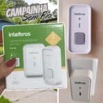 Campainha Sem Fio com Bateria Intelbras CIB 101 na Amazon