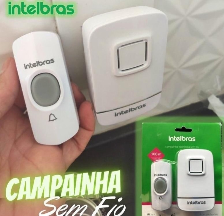Campainha Sem Fio, Intelbras, CIB100 na Amazon