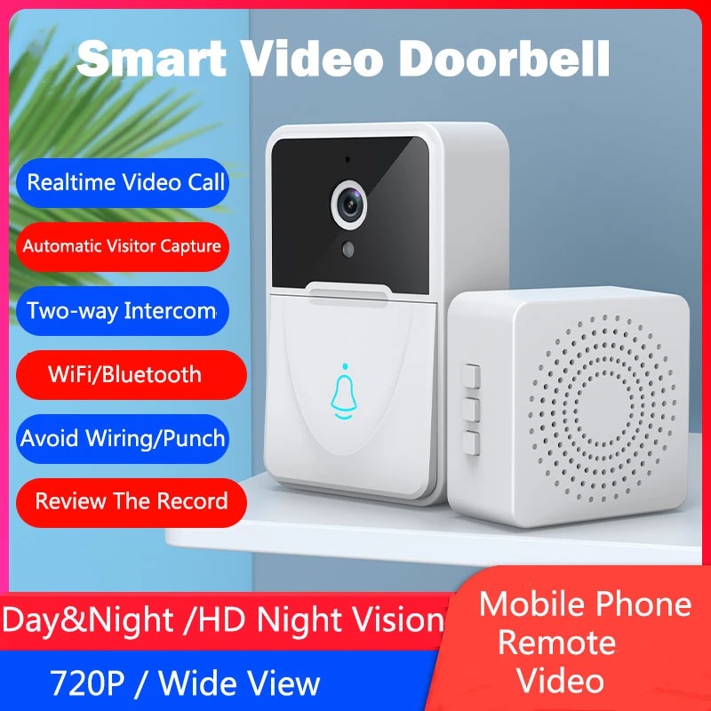 Campainha sem fio wi fi ao ar livre na Aliexpress