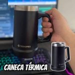 Caneca Térmica para Cerveja 709ml Preto na Amazon