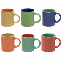 Canecas Para Café Com 6 Peças Cerâmica 100ml na Amazon