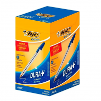 Caneta Bic Azul Cristal Dura Mais – Ponta Esferográfica Média De 1.0mm. Escrita Macia E Cor Intensa na Amazon