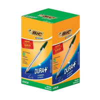 Caneta Esferográfica BIC Cristal Dura Mais, A Clássica, Verde, Ponta Média 1,0mm - 50 Unidades na Amazon