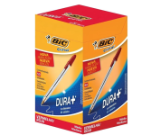 Caneta Esferográfica BIC Cristal Dura Mais, A Clássica, Vermelha, Ponta Média – 50 unidades na Amazon