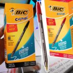 Caneta Esferografica BIC Cristal Intenso, Vermelha, Ponta Grossa de 1.6mm, Bold, 892011, 25 Unidades na Amazon