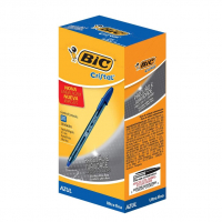 Caneta Esferográfica BIC Cristal Precisão E Suavidade, Azul, Ponta Ultra Fina, 0.7mm, 902488, 25 Unidades na Amazon