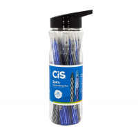 Caneta Esferográfica SPIRO, CIS, 57.0800, Azul E Preta, Pacote De 24 na Amazon