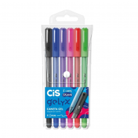 Caneta Gel – CiS Gelyx – Estojo Com 6 Unidades – Fashion na Amazon
