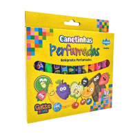 Caneta Hidrográfica, Make +, Cheiro De Fruta, 12 Cores na Amazon