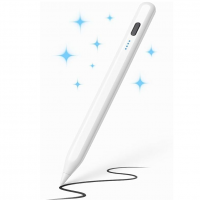 Caneta Stylus Touch Screen Recarregavel USB – Ponta Fina 1.5mm Com Indicador LED na Amazon