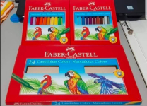 Canetinha Hidrográfica 24 Cores, Faber-Castell na Amazon