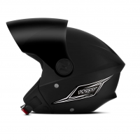 Capacete Aberto Mixs Way Preto Fosco Tam. 58 Vis. Fumê na Amazon