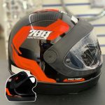 Capacete Fechado Pro Tork Sport Moto 788 Preto – Laranja Tam. 58 na Amazon