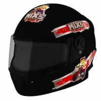 Capacete Mixs Start Infantil Blocks 54 Preto na Amazon