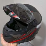 Capacete Moto R8 Pro Tork 60 Viseira Fume Preto/Vermelho na Amazon