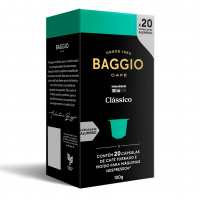 Cápsulas De Café Clássico Baggio Café, Compatível Com Nespresso, Contém 20 Cápsulas na Amazon