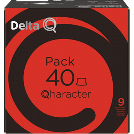 Cápsulas de Café Delta Q Qharacter Pack XL Int 09 - 40 Unidades na Amazon