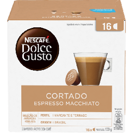 Cápsulas Dolce Gusto Café Cotado Nescafe - 16 Unidades na Dolce Gusto