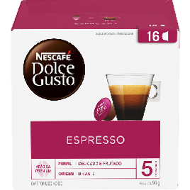 Cápsulas Dolce Gusto Espresso - 16 Unidades na Dolce Gusto