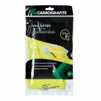 CARBOGRAFITE Luva Látex Tamanho M Carbografite 012173212 Amarelo na Amazon