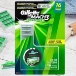 Carga para Aparelho de Barbear Gillette Mach3 Sensitive – 16 unidades na Casas Bahia