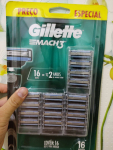 Carga para Aparelho de Barbear Gillette – Mach 3 16 Unidades na Magazine Luiza