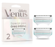 Carga para Aparelho de Depilação Íntima – Gillette Venus para Área Íntima, 2 Unidades na Amazon