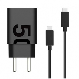 Carregador De Parede Motorola Turbo Power Duo 50W Com Cabo USB-C Bivolt  - 6955226411557 na KaBuM!