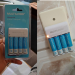 Carregador De Pilhas Multilaser C/ 4 Pilhas Aa Rm02 – Cb054 na Amazon