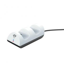 Carregador Dock Duplo Trust para PS5 USB-C Branco - 24451 na KaBuM!