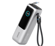 Carregador Portátil para Notebook, 3-Portas 100W USB-C, Cabos Retráteis Integrados, Aprovado para Viagens Aéreas, Compatível com iPhone 17/16/15, Samsung e Mais na Amazon