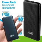 Carregador Portátil (Power Bank) I2GO 10000mAh 2 Saídas USB Preto – I2GO Plus na Amazon