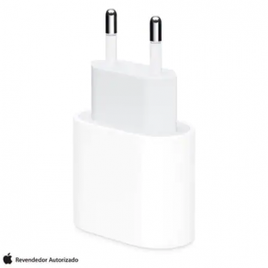 Carregador USB-C de 20W para iPad Pro e iPhone Branco Apple -  MHJG3BZ/A na Amazon