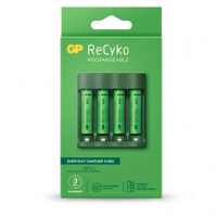CARREGADOR USB RECYKO EVERYDAY (B421) Com 4 Pilhas AAA 850mAh, GP Batteries, na Amazon