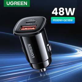 Carregador Veicular 30W Ugreen na Aliexpress