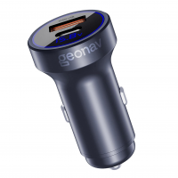 Carregador Veicular SuperPower Ultrarrápido Duo 38W Alumínio Cinza na Amazon