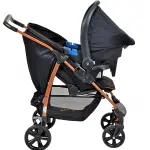 Carrinho Burigotto Ecco Systema de Viagem, Preto (Cobre), Até 15 kg na Amazon